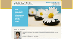Desktop Screenshot of drtanshen.com